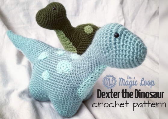 Dexter the Dinosaur Free Crochet Pattern